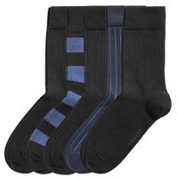 Björn Borg 5 stuks Block Stripe and Square Socks - thumbnail