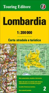 Fietskaart - Wegenkaart - landkaart 02 Lombardia- Lombardije | Touring Club Italiano