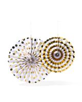 HEMA Waaiers goud 2 stuks (goud)