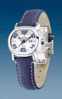 Horlogeband Festina F16127-1 Leder Blauw 18mm