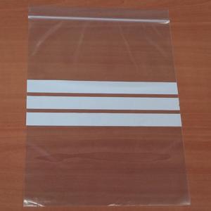 100 Gripzakjes 190 x 250 mm met schrijfvlak 90 micron