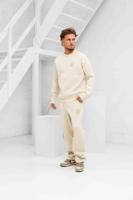 24 Uomo Knitted Trainingspak Heren Sand/Khaki - Maat XS - Kleur: BeigeSand | Soccerfanshop