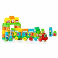 Vrachtwagen met Bouwstenen Moltó Train Station (70 pcs)
