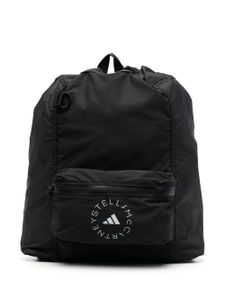 adidas by Stella McCartney sac à dos à logo imprimé - Noir