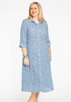 Yoek Blouse-jurk DAISY | Blauw | Maat 38/40