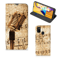 Samsung Galaxy M30s | M21 Stand Case Bladmuziek