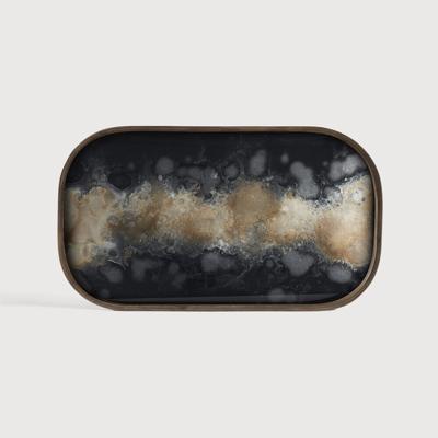 Ethnicraft Dienblad 'Organic' 42 x 24cm, kleur Zwart