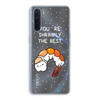 You're Shrimply The Best: Oppo A91 Transparant Hoesje