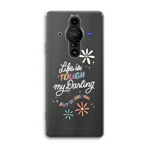 Tough Life: Sony Xperia Pro-I Transparant Hoesje
