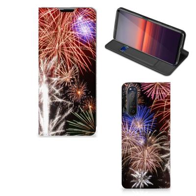 Sony Xperia 5 II Hippe | Standcase | Vuurwerk