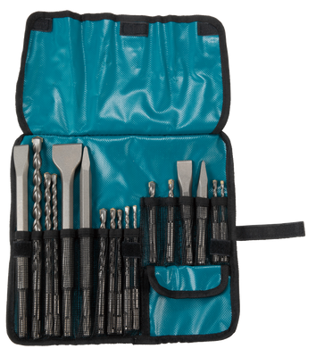 Makita Accessoires Boor-/beitelset 17-delig - D-53621 D-53621