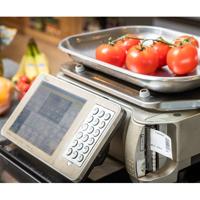 Weegschaal etiket 60x49mm thermo perm