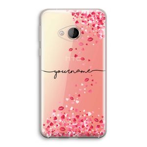 Hartjes en kusjes: HTC U Play Transparant Hoesje