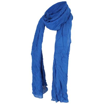 Sarlini Langwerpige Effen Sjaal Kobalt Blauw