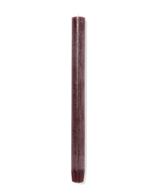 HEMA Rustieke Huishoudkaars Ø2.2x27cm Donkerbruin (donkerbruin)