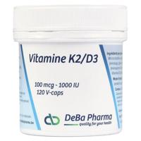Debapharma K2/D3 120 Capsules