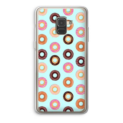 Donuts: Samsung Galaxy A8 (2018) Transparant Hoesje
