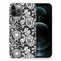 iPhone 12 Pro Max | TPU Case | Black Flowers