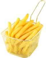 Cookinglife Frietmandje Goud 14 x 11 x 7 cm Cookinglife Frietmandje Goud 14 x 11 x 7 cm