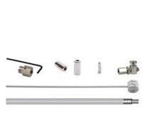 Elvedes Rollerbrake kabelkit br-im85/81/55/45 1700mm / 2250mm rvs - zilver (op kaart)