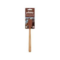 Pebbly - Spatel 21 cm - Bamboe - Bruin - thumbnail