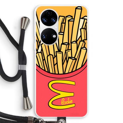 McElodie: Huawei P50 Transparant Hoesje met koord