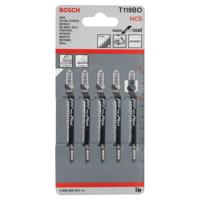 Bosch Professional T119BO Decoupeerzaagblad Basic for Wood VE=5 - 2608630310