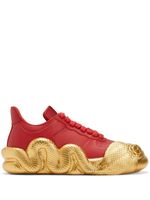 Giuseppe Zanotti baskets Cobras en cuir - RED
