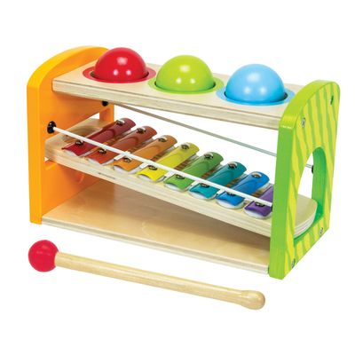 Eichhorn hamerbank met xylofoon 5dlg.