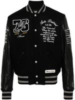 AMIRI veste bomber Eagle Varsity - Noir