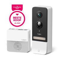 Tapo D230S1 Smart Battery Video Doorbell Slimme deurbel Zwart Tapo D230S1 Smart Battery Video Doorbell Slimme deurbel Zwart