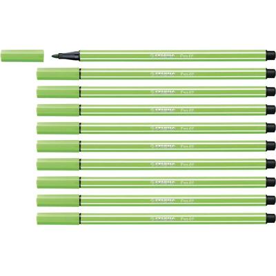 Markeerstiften Stabilo Pen 68 Groen (10 Onderdelen)