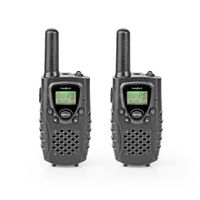 Nedis WLTK0800BK Walkie-talkie Bereik 8 Km 8 Kanalen Vox 2 Stuks Zwart - thumbnail