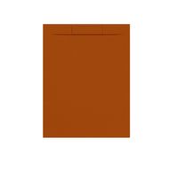 Douchebak + Sifon Allibert Rectangle 120x90 cm Satijn Koper Oranje - thumbnail