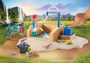 PLAYMOBIL Horses of Waterfall - Isabella en leeuwin speelset Constructiespeelgoed