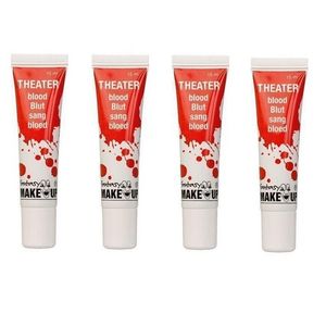 4x Tube kunstbloed 15 ml   -