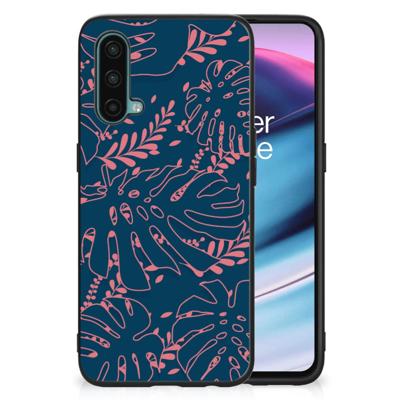 OnePlus Nord CE 5G Bloemen Hoesje Palm Leaves