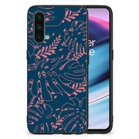 OnePlus Nord CE 5G Bloemen Hoesje Palm Leaves