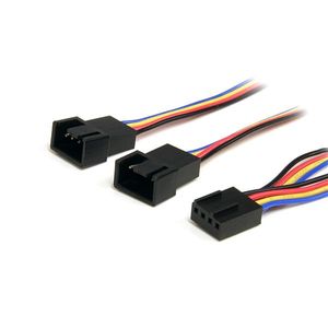 StarTech.com 30cm 4-pins Splitterkabel Y-adapter voor Ventilatorvoeding F/M