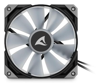 Sharkoon F50 Computer behuizing Ventilator 12 cm Zwart, Grijs