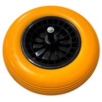 MM Nooit meer lek pu wiel 400x8 as 20cm