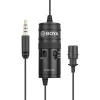 BOYA BY-M1 PRO universele 3.5 mm plug Omni-directionele Lavaliermicrofoon kabel lengte: 6m (zwart)