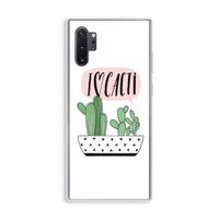 I love cacti: Samsung Galaxy Note 10 Plus Transparant Hoesje