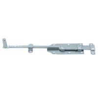 Waelbers Rolstaartschuif vlak 400mm, blauw verzinkt (GV) - 5 Stuk(s) - 1701.31