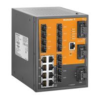 Weidmüller IE-SW-SL20M-8GT-12GESFP-LV Industrial Ethernet Switch 10 / 100 / 1000 MBit/s