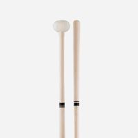 Promark PST4 slagwerk mallet, stok & kwastje (brush) Hout Mallets - thumbnail