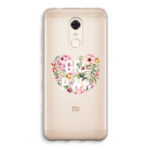 GRL PWR Flower: Xiaomi Redmi 5 Transparant Hoesje