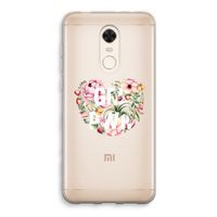 GRL PWR Flower: Xiaomi Redmi 5 Transparant Hoesje