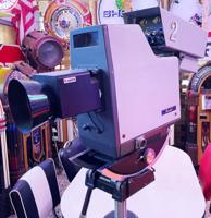 TV Studio Camera Canon Norelco Philips Broadcast Model LDH1. Deco Jaren 60