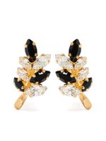 Christian Dior Pre-Owned boucles d'oreilles serties de cristaux (années 1980) - thumbnail